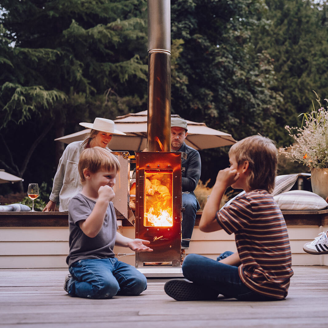 Timber Stoves Revere Wood Pellet Patio Heater - WPPHR1.0