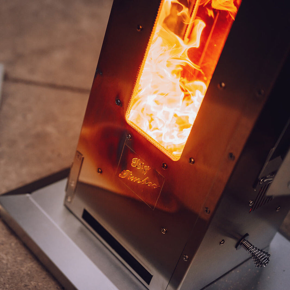 Timber Stoves Big Timber Wood Pellet Patio Heater - WPPHBTSS1.0