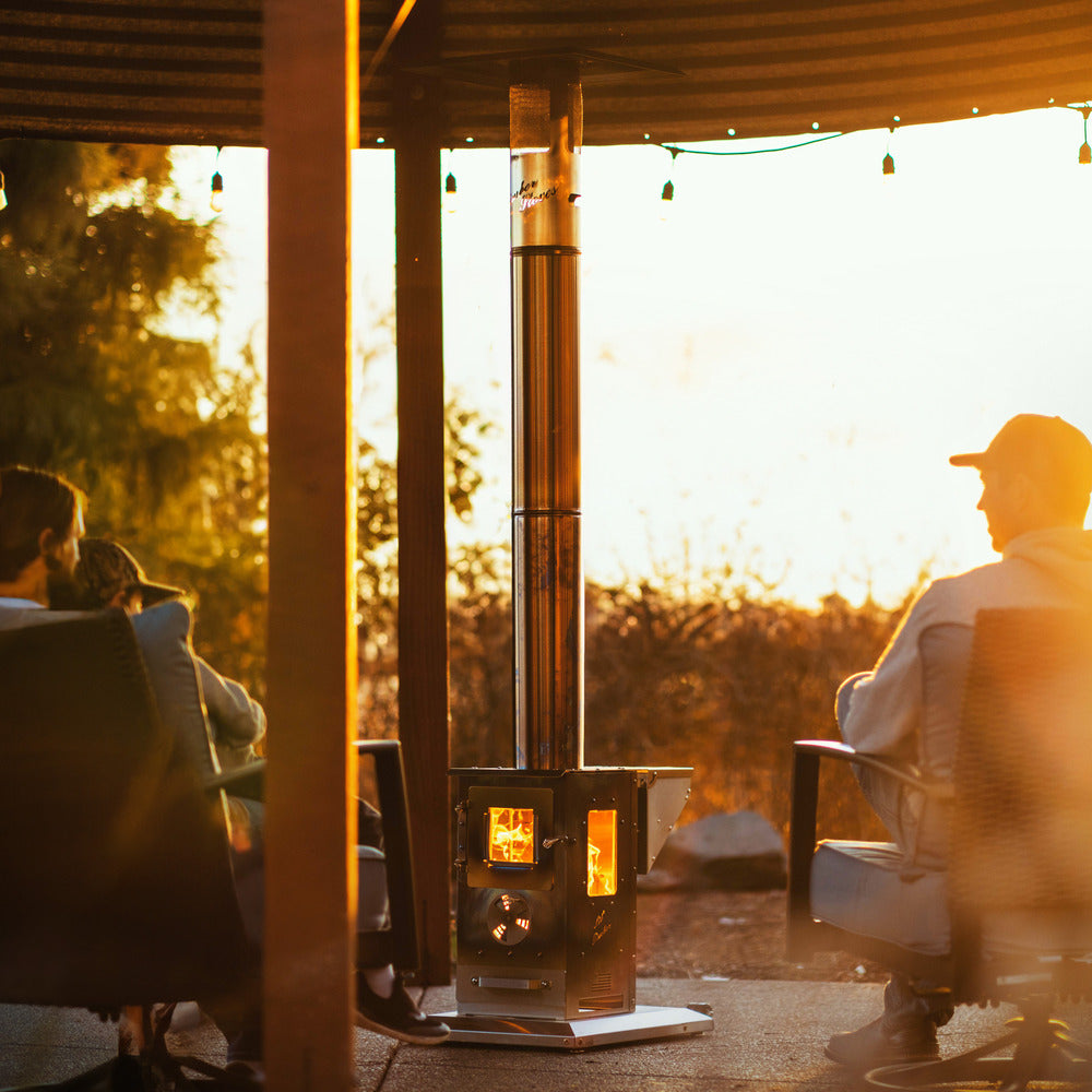 Timber Stoves Lil Timber Wood Pellet Patio Heater - WPPHLTSS1.0