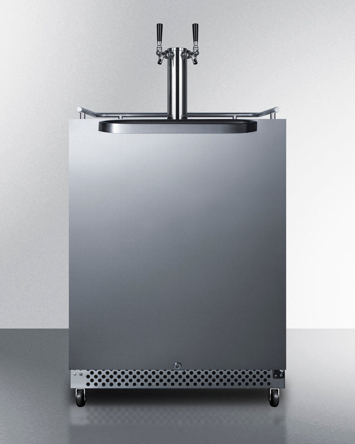 SUMMIT 24-Inch Wide Built-In Outdoor Kegerator