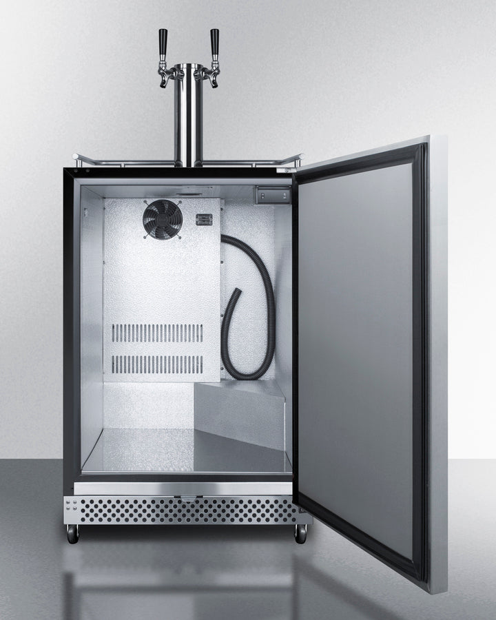 SUMMIT 24-Inch Wide Built-In Outdoor Kegerator