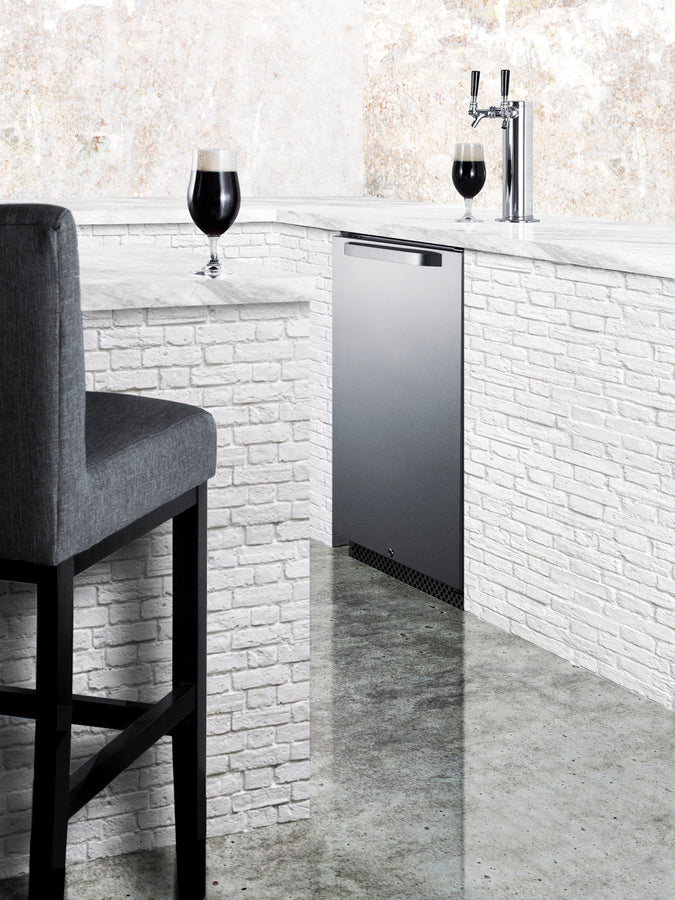 SUMMIT 24-Inch Wide Built-In Outdoor Kegerator