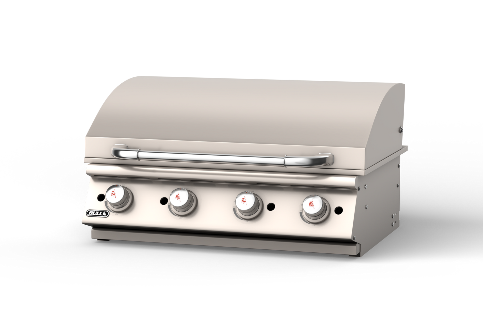 Bull 30-Inch 4-Burner Built-In Commercial Style Flat Top Griddle