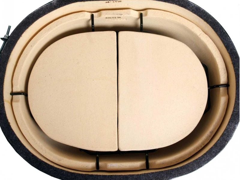 Primo Heat Deflector Plates for Oval Kamados