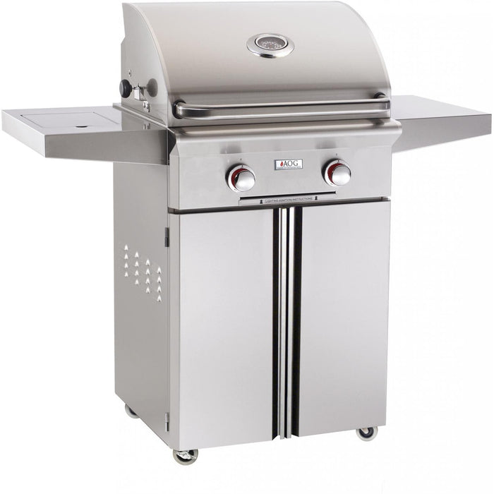 Premium American Outdoor Grill T-Series 24-Inch 2-Burner Propane Grill