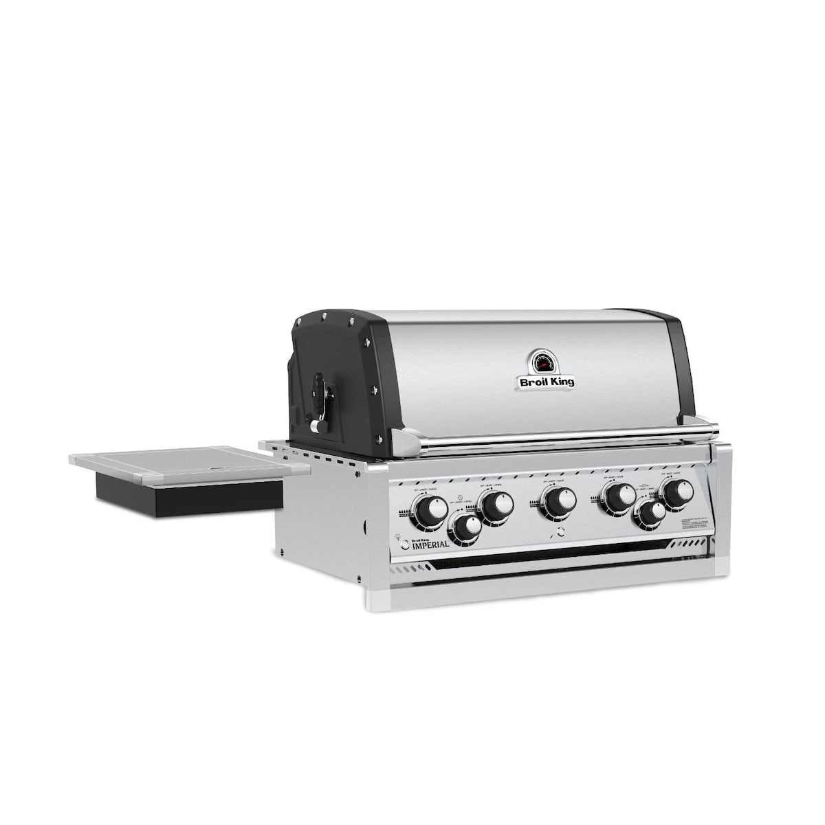 Broil King Imperial S590 5-Burner Built-In Gas Grill With Rotisserie & Side Burner