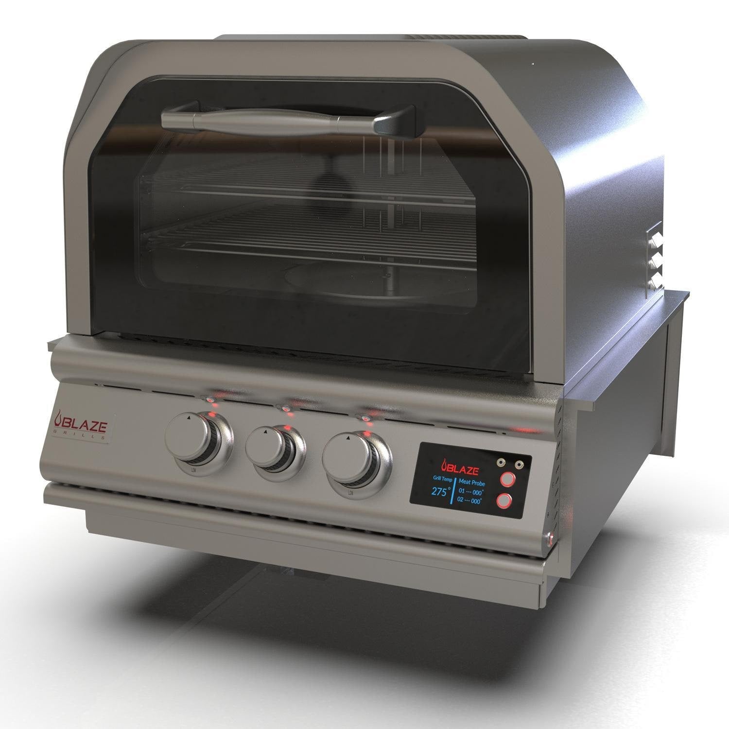 Blaze 26-Inch Countertop Outdoor Oven W/Rotisserie & Countertop Sleeve