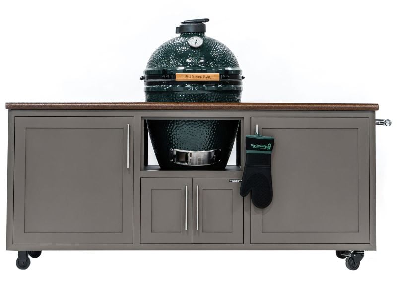 Challenger Designs 6 3/8-Ft Outdoor Kitchen Cart for Ceramic Grills