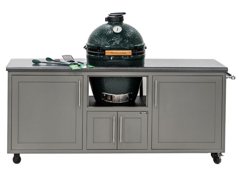 Challenger Designs 6 3/8-Ft Outdoor Kitchen Cart for Ceramic Grills