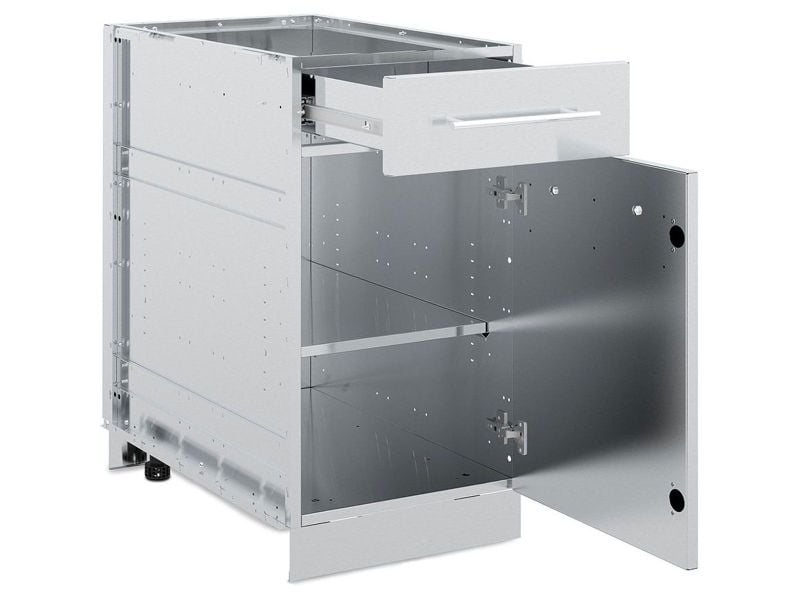 Broil King Stainless Steel 1 Drawer & 1 Door Cabinet