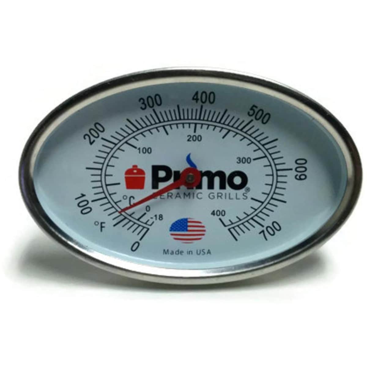 Primo Grill Replacement Hood Thermometer  - PG0200012 for Perfect Smoking