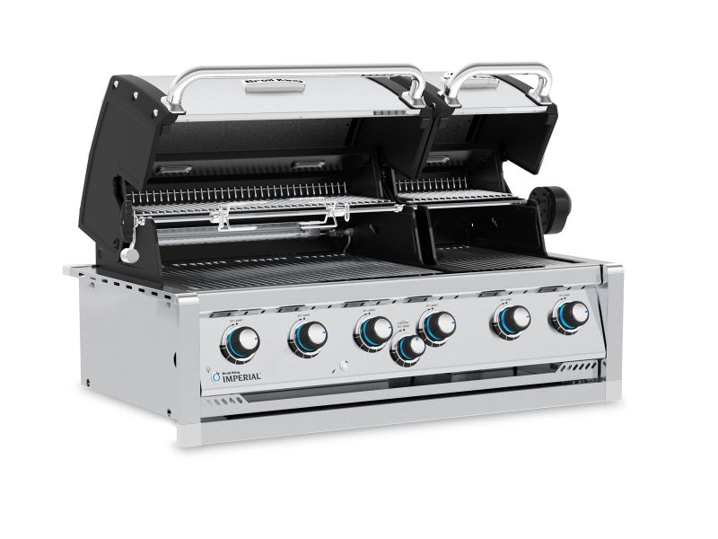 Broil King Imperial S670 6-Burner Built-In Gas Grill With Rotisserie