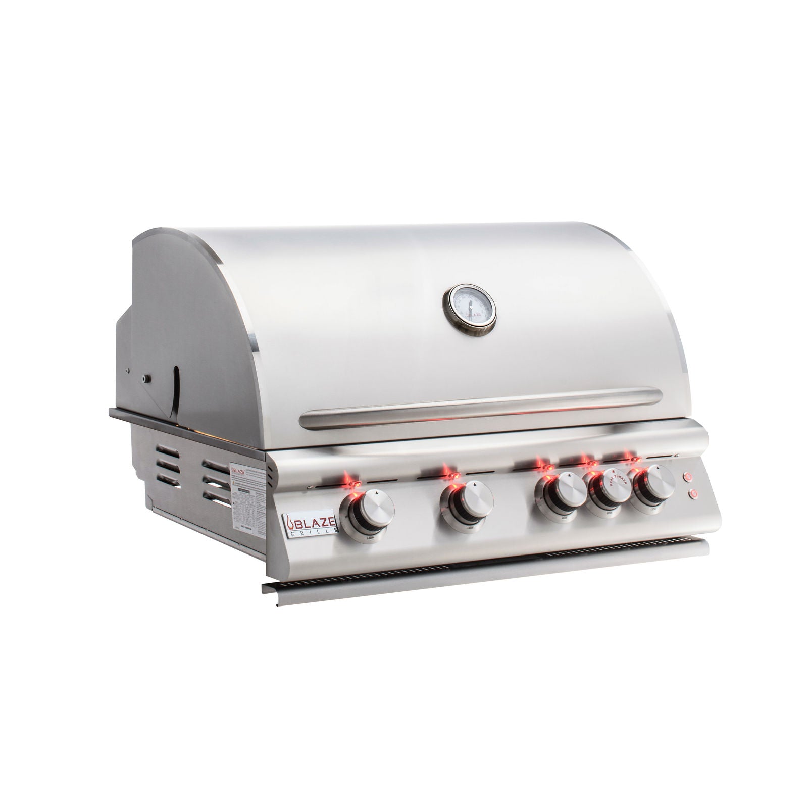 Blaze LTE 32-Inch 4-Burner Built-In Gas Grill with Rear Infrared Burner & Grill Lights (BLZ-4LTE2)
