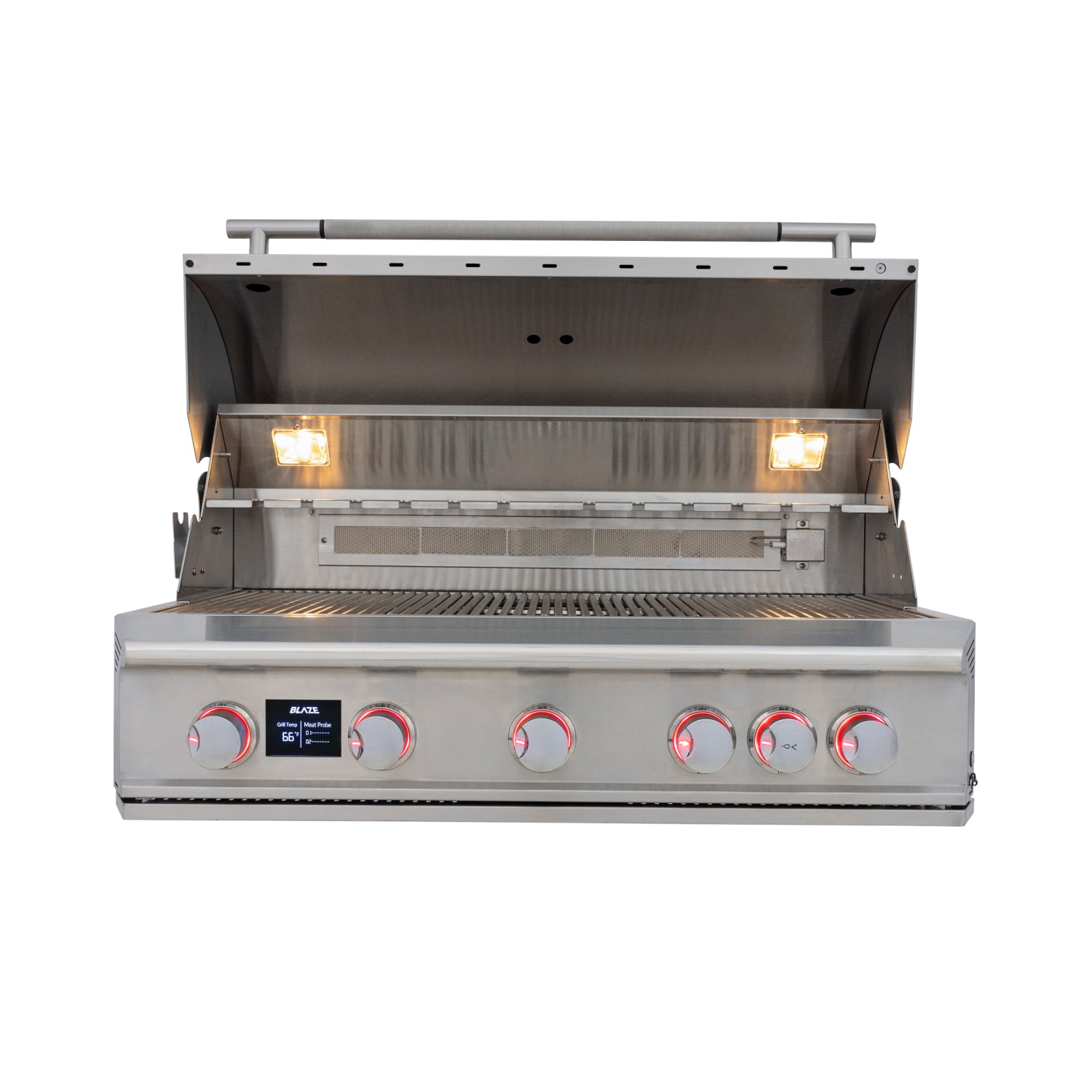Blaze LTE PRO 40-Inch 5-Burner Built-in Grill w/ Digital Temperature Screen and Rear Infrared Burner