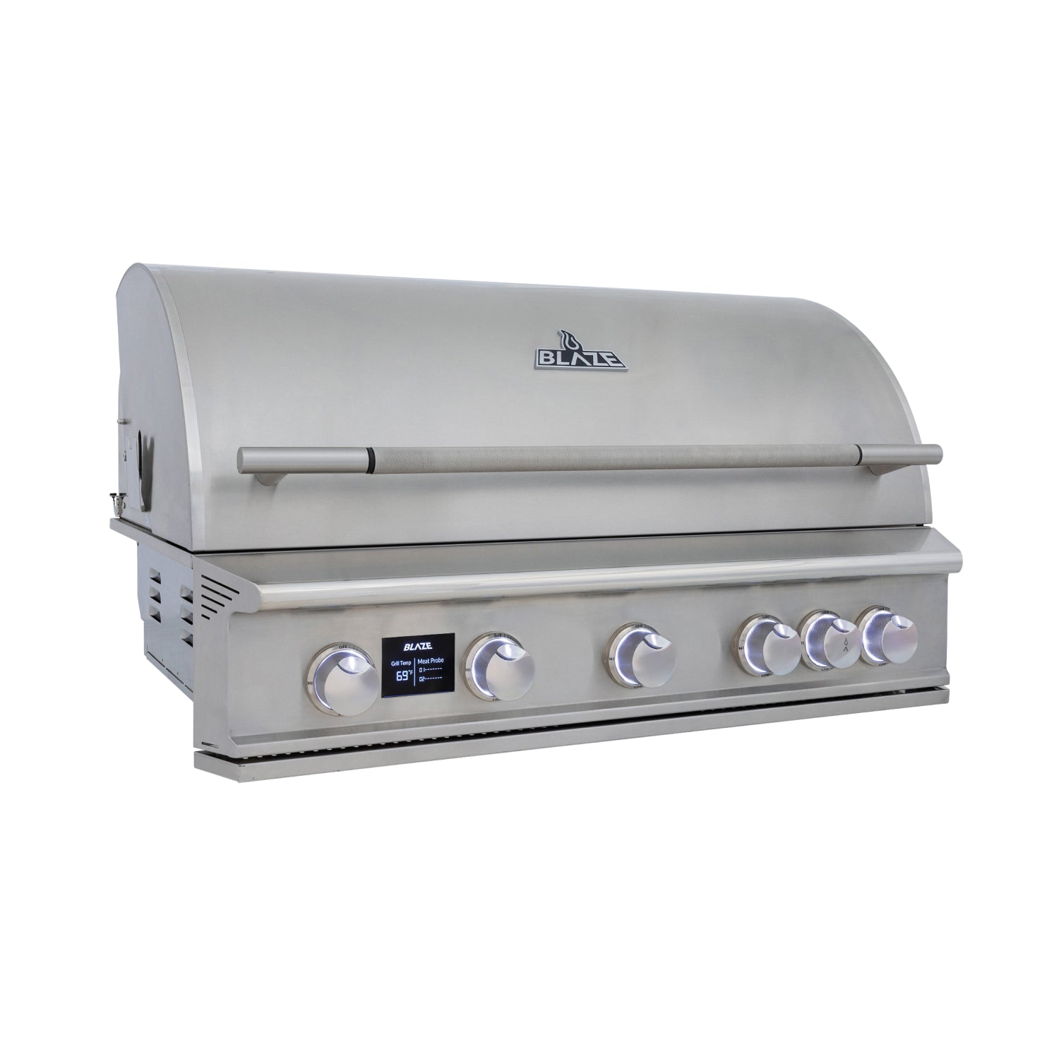 Blaze LTE PRO 40-Inch 5-Burner Built-in Grill w/ Digital Temperature Screen and Rear Infrared Burner