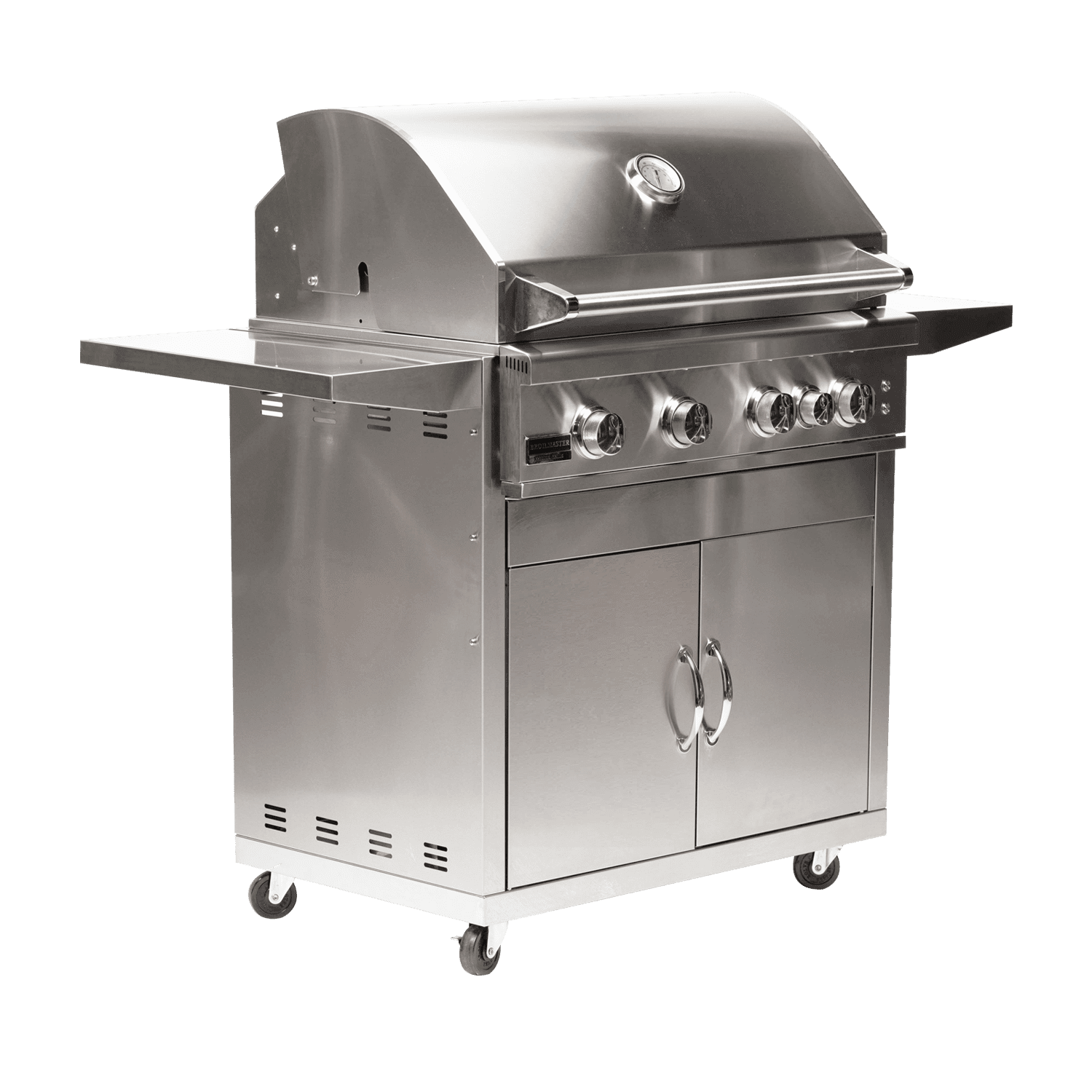 Broilmaster B-Series Deluxe 32-Inch Freestanding Gas Grill with Rear Infrared Burner (BSB324)
