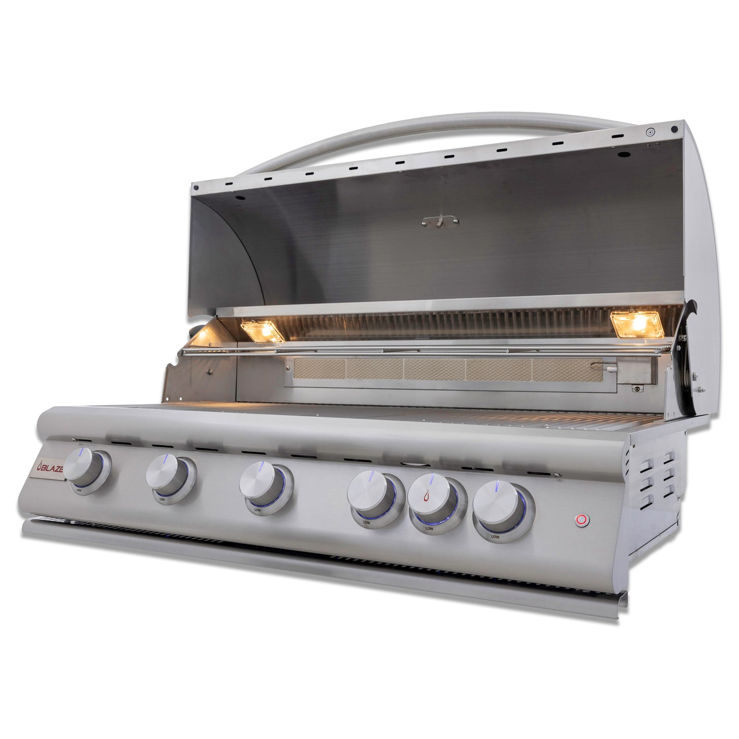 Blaze LTE+ 40-Inch 5-Burner Built-In Gas Grill w/ Lift-Assist Hood & Rear Infrared Burner