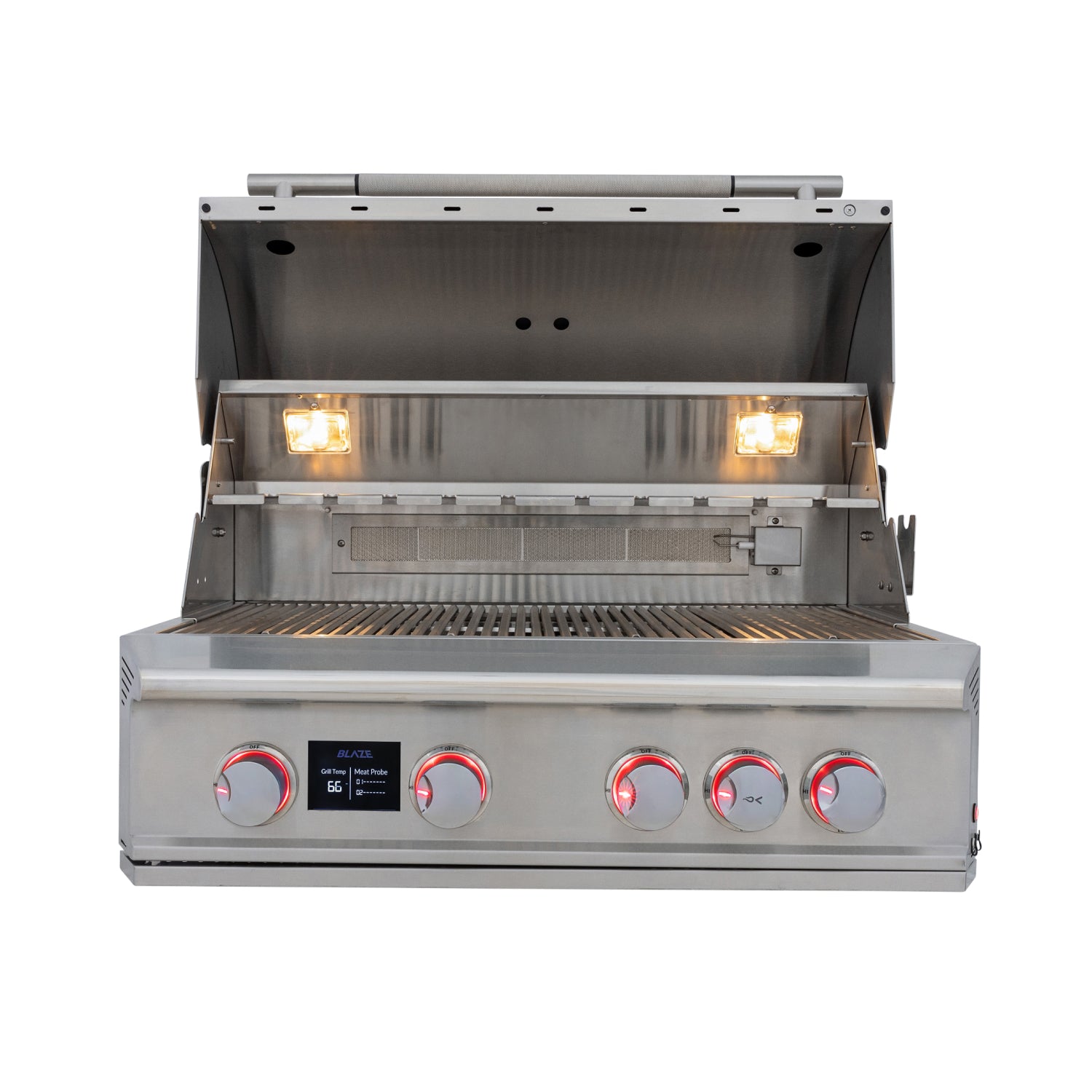 Blaze LTE PRO Built-In 32-inch 4-Burner Gas Grill w/Digital Screen and Rear Infrared Burner