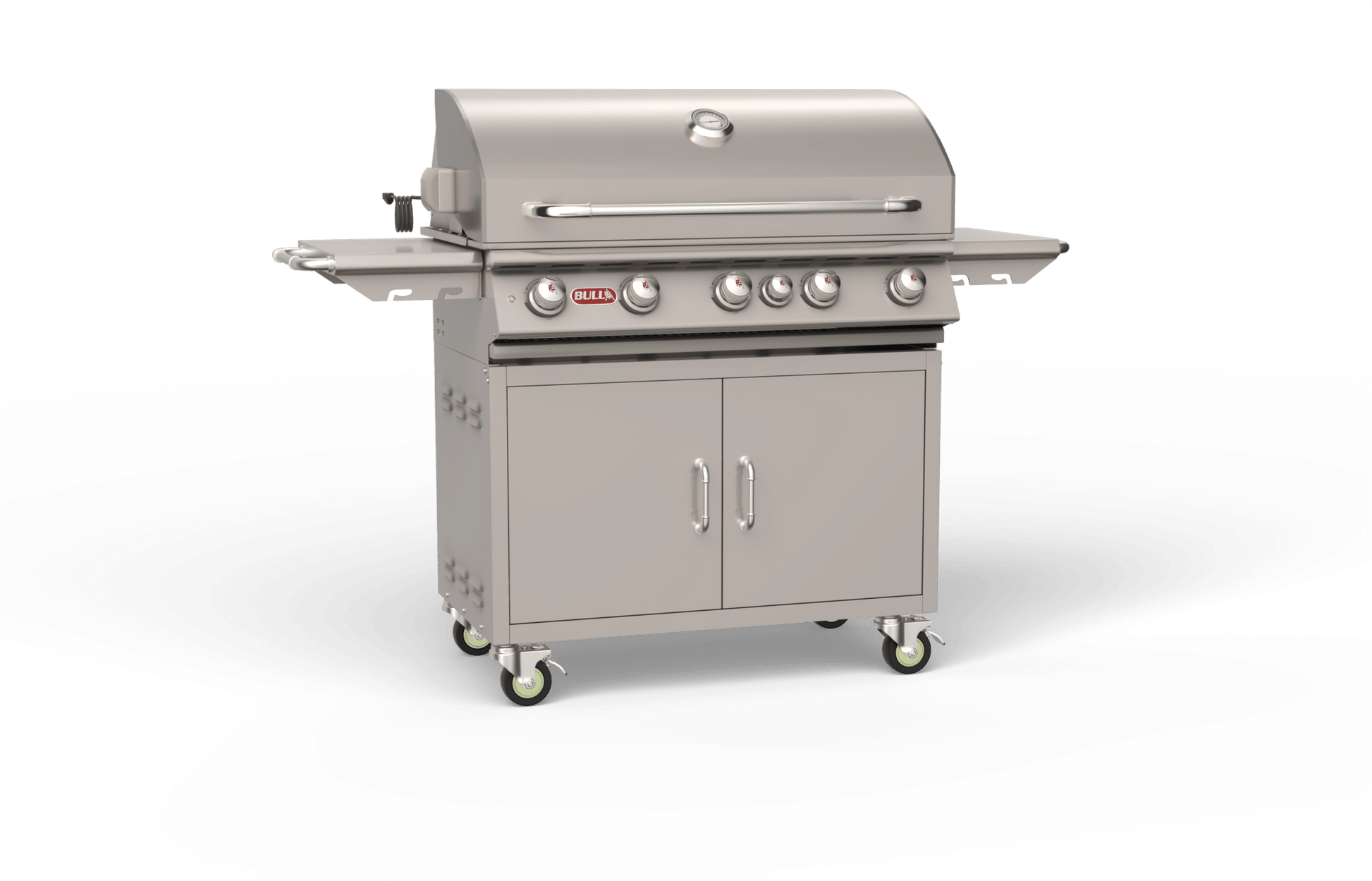 Bull Brahma 38-Inch 5-Burner Freestanding Gas Grill with Rear Infrared Burner