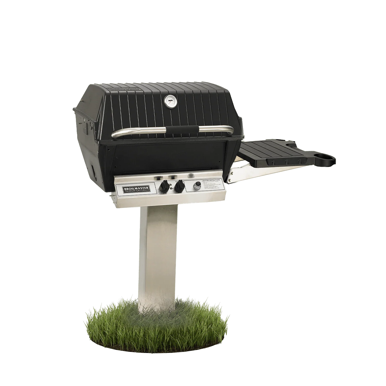 Broilmaster Premium Series Premium Grill + In-Ground Post Package