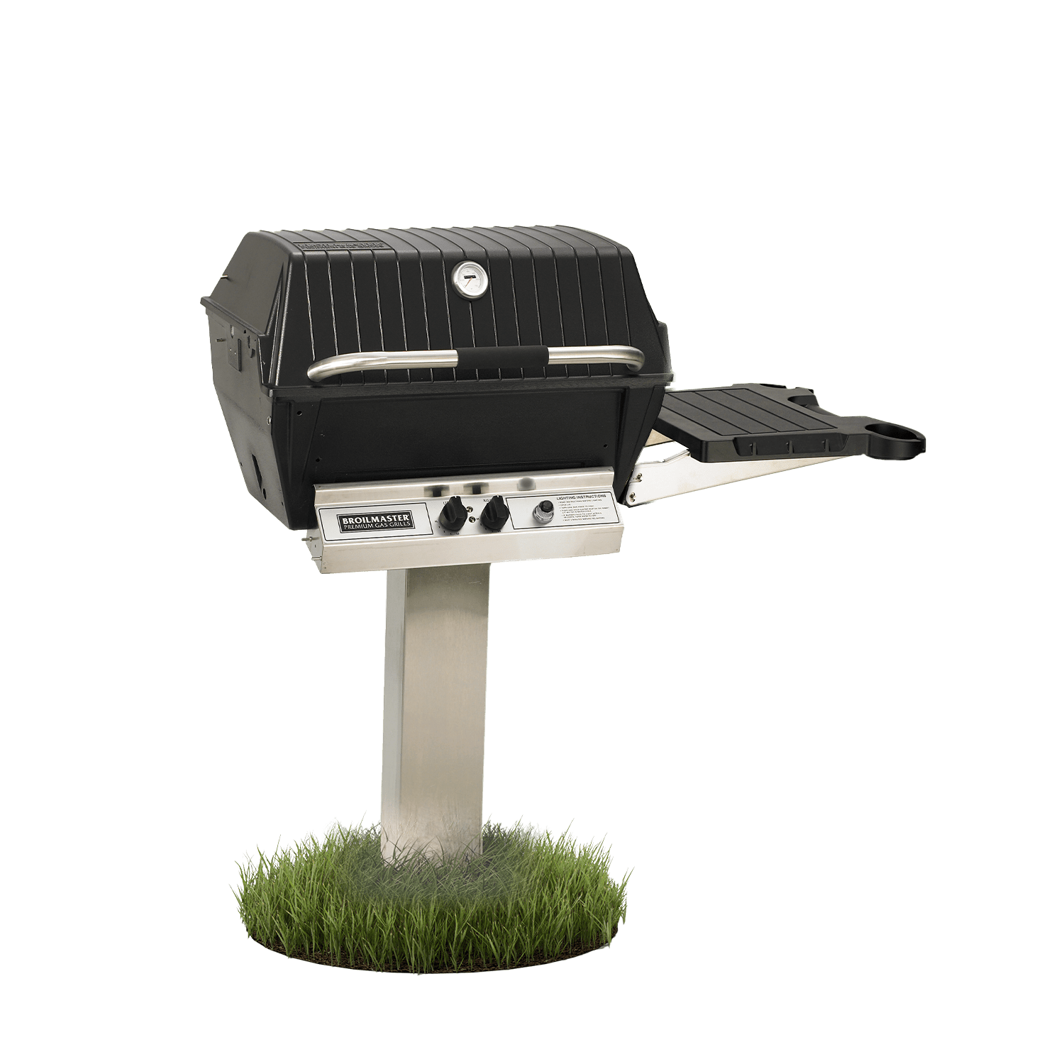 Broilmaster Premium Series Premium Grill + In-Ground Post Package