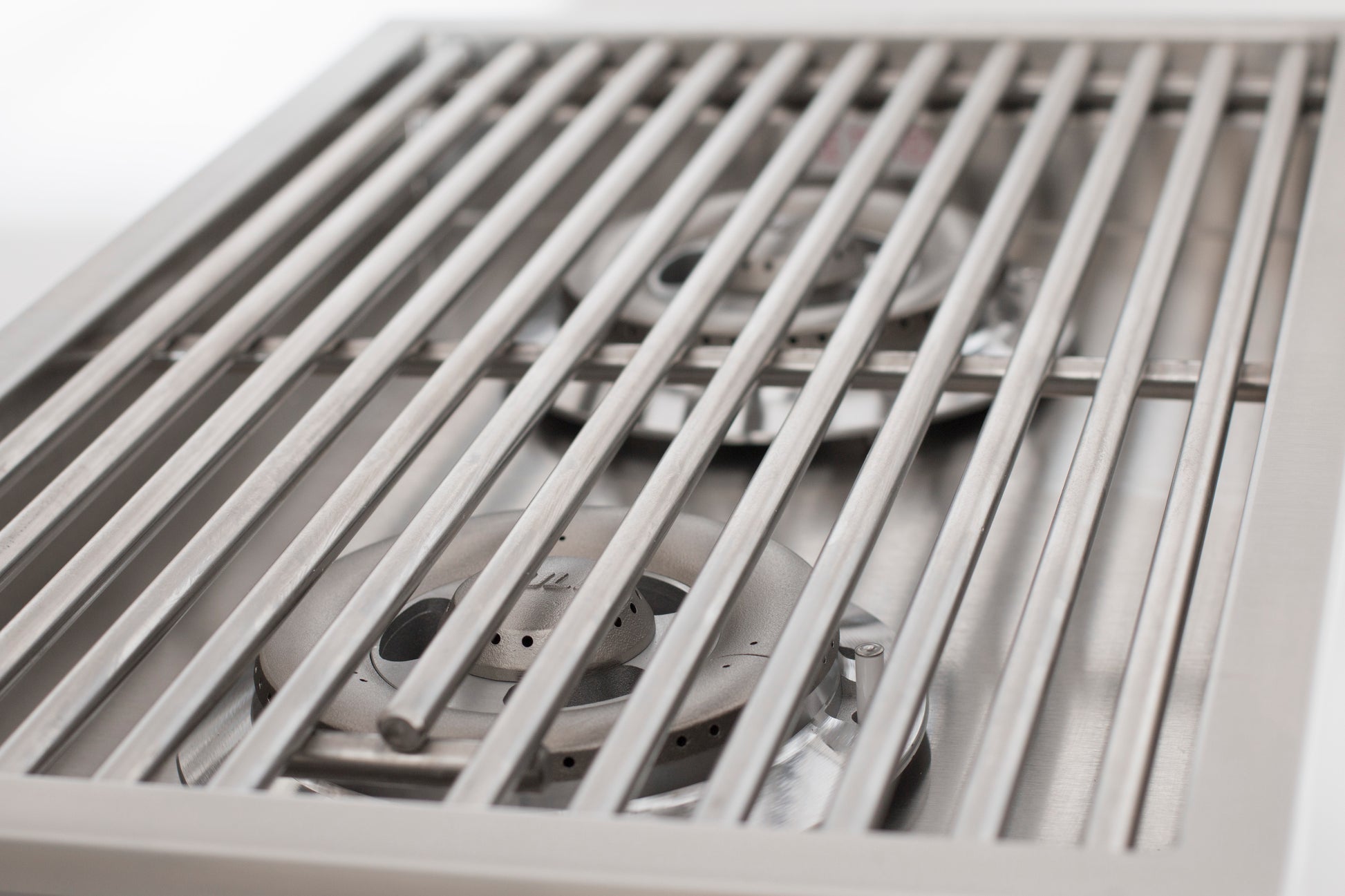 Bull Double Stainless Steel Built-In Side Burner with Stainless Steel Lid