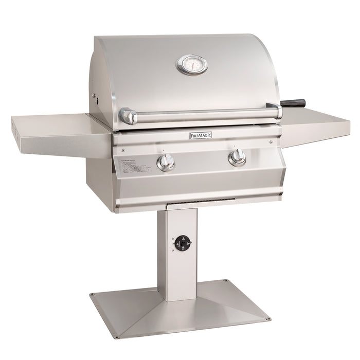 Fire Magic 24-inch Choice CMA430s Multi-User Accessible Patio Post-Mount Grill