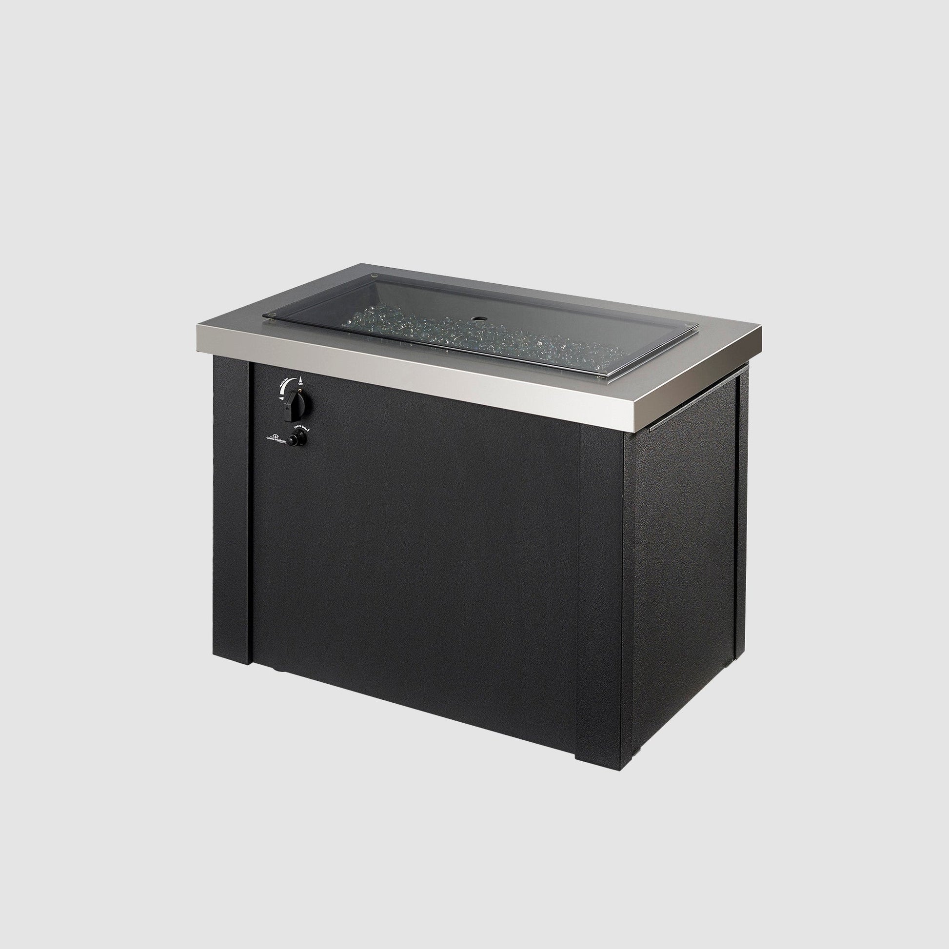 Providence Rectangular Gas Fire Pit Table