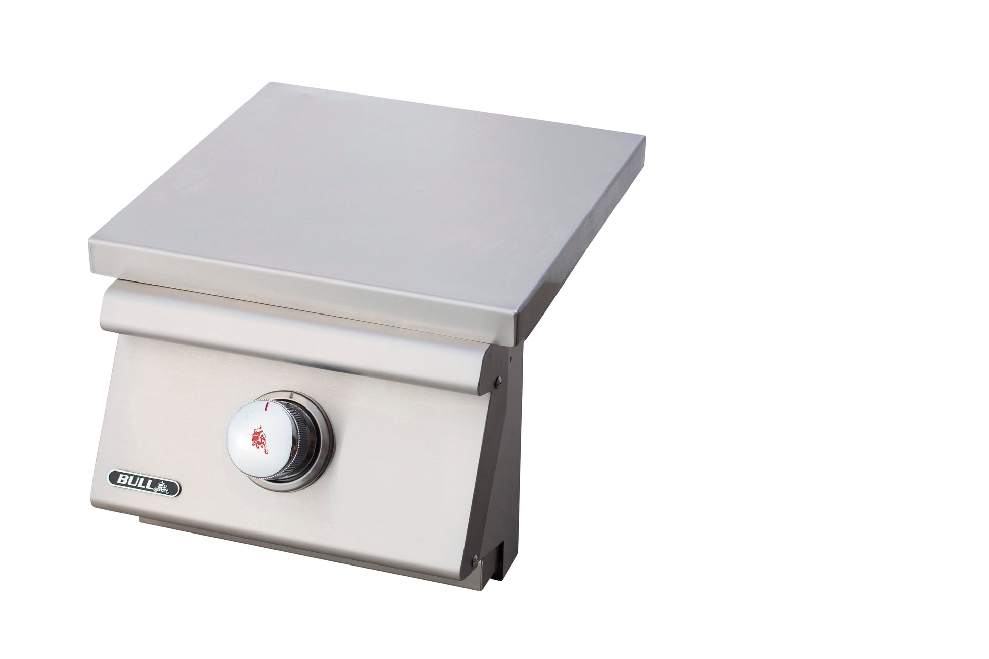 Bull Slide-In Pro Gas Side Burner with Stainless Steel Lid