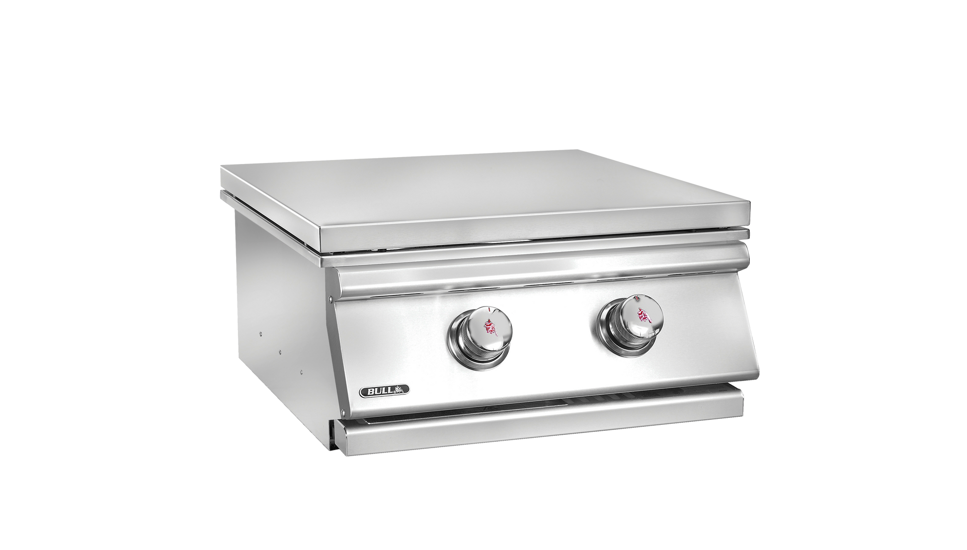 Bull Built-In Gas Stainless Steel Power Burner with Stainless Steel Lid