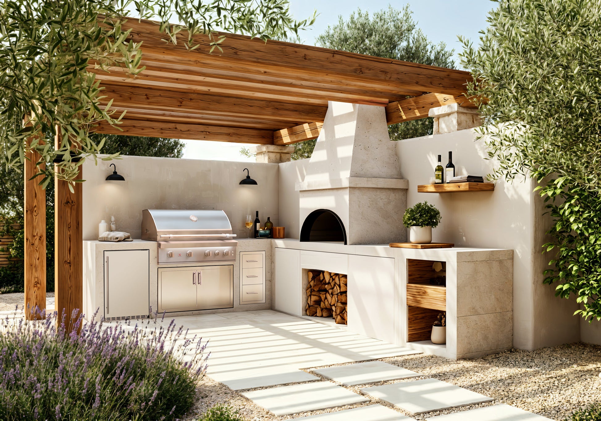 Summerset Quest 30-Inch 2-Burner Freestanding Gas Grill with Rear Infrared Burner, Rotisserie Kit & Drop-In Griddle Plate