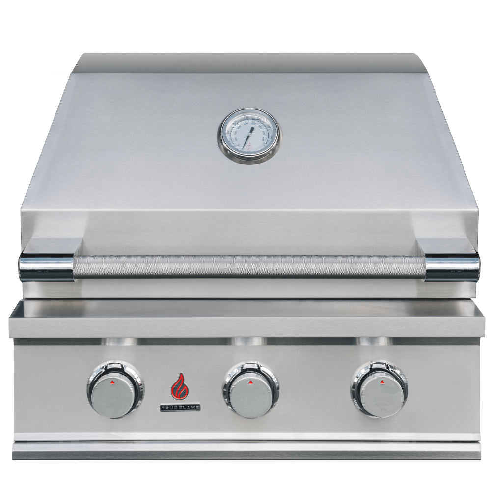 TrueFlame E Series 25-Inch 3-Burner Built-In Gas Grill (TFE25)