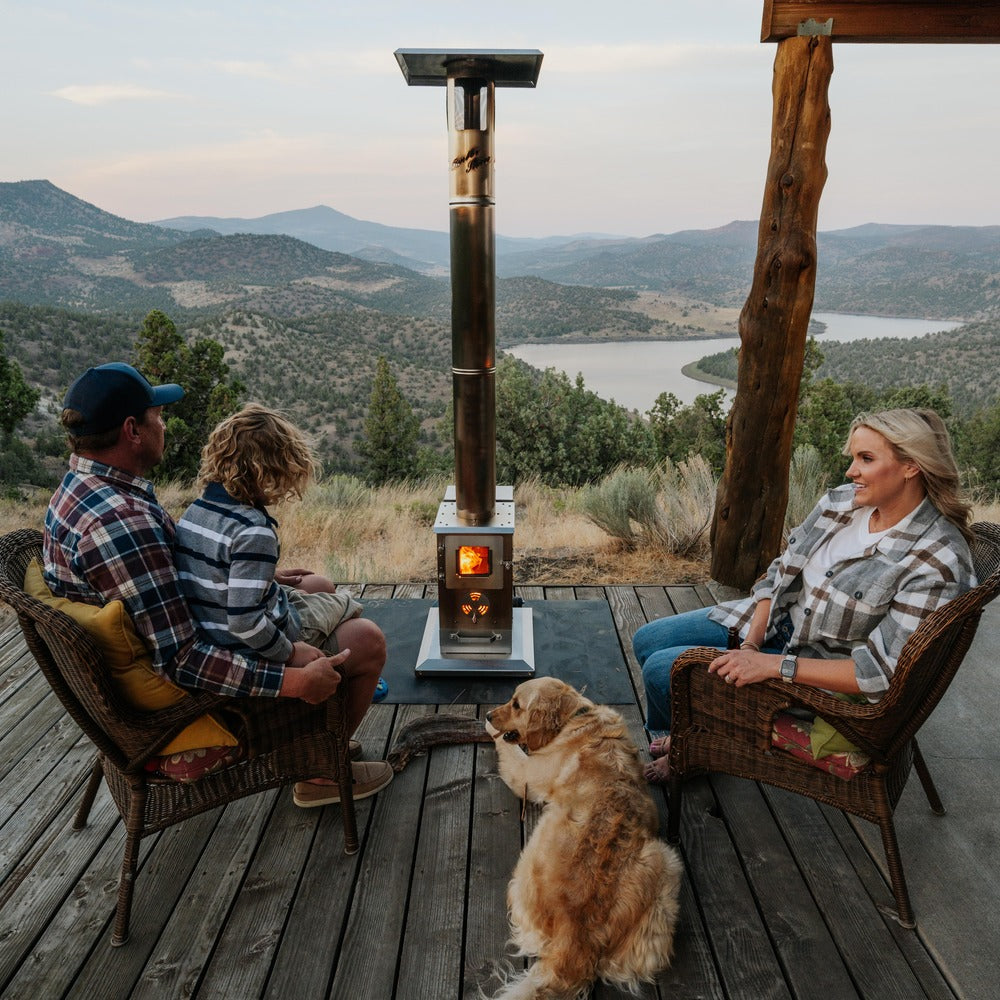 Timber Stoves Lil Timber Wood Pellet Patio Heater - WPPHLTSS1.0