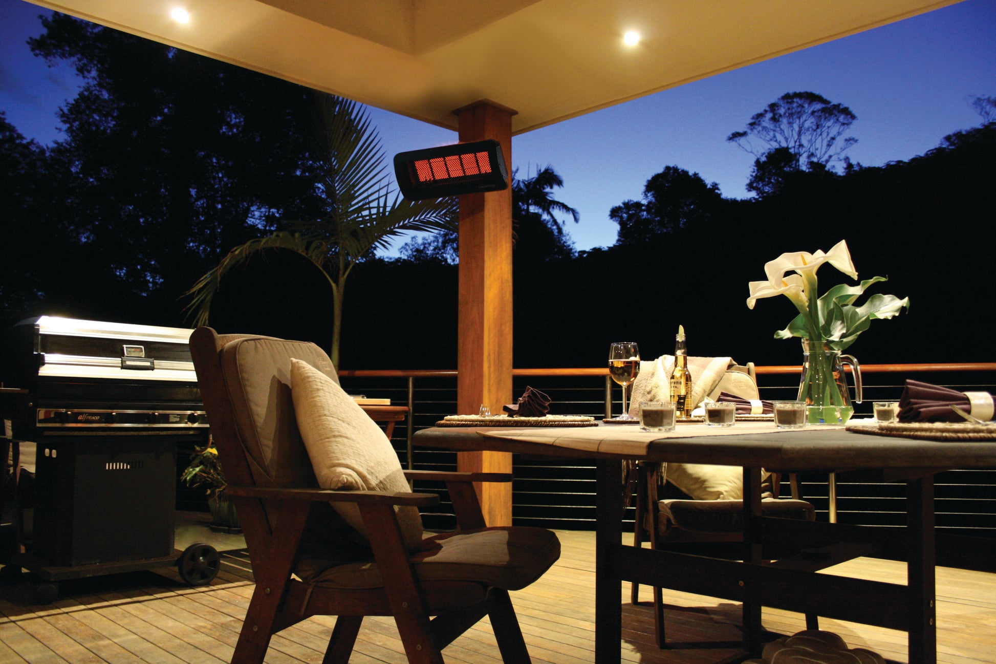 Bromic Tungsten Smart-Heat 500-Series Gas Heater