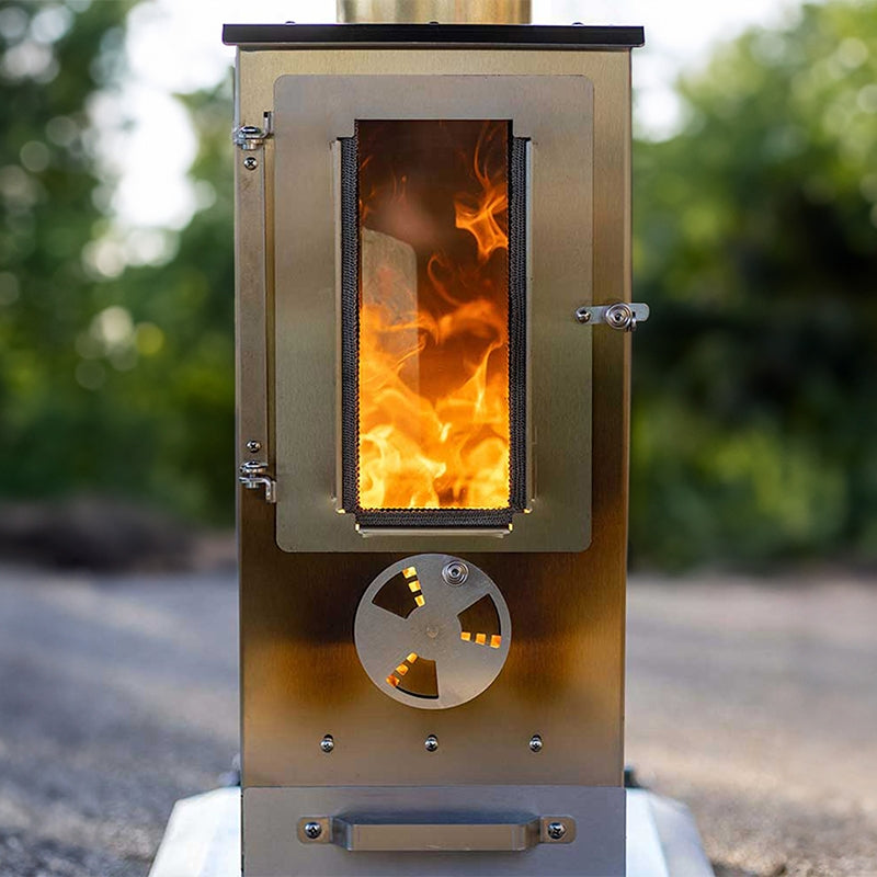 Timber Stoves Big Timber Wood Pellet Patio Heater