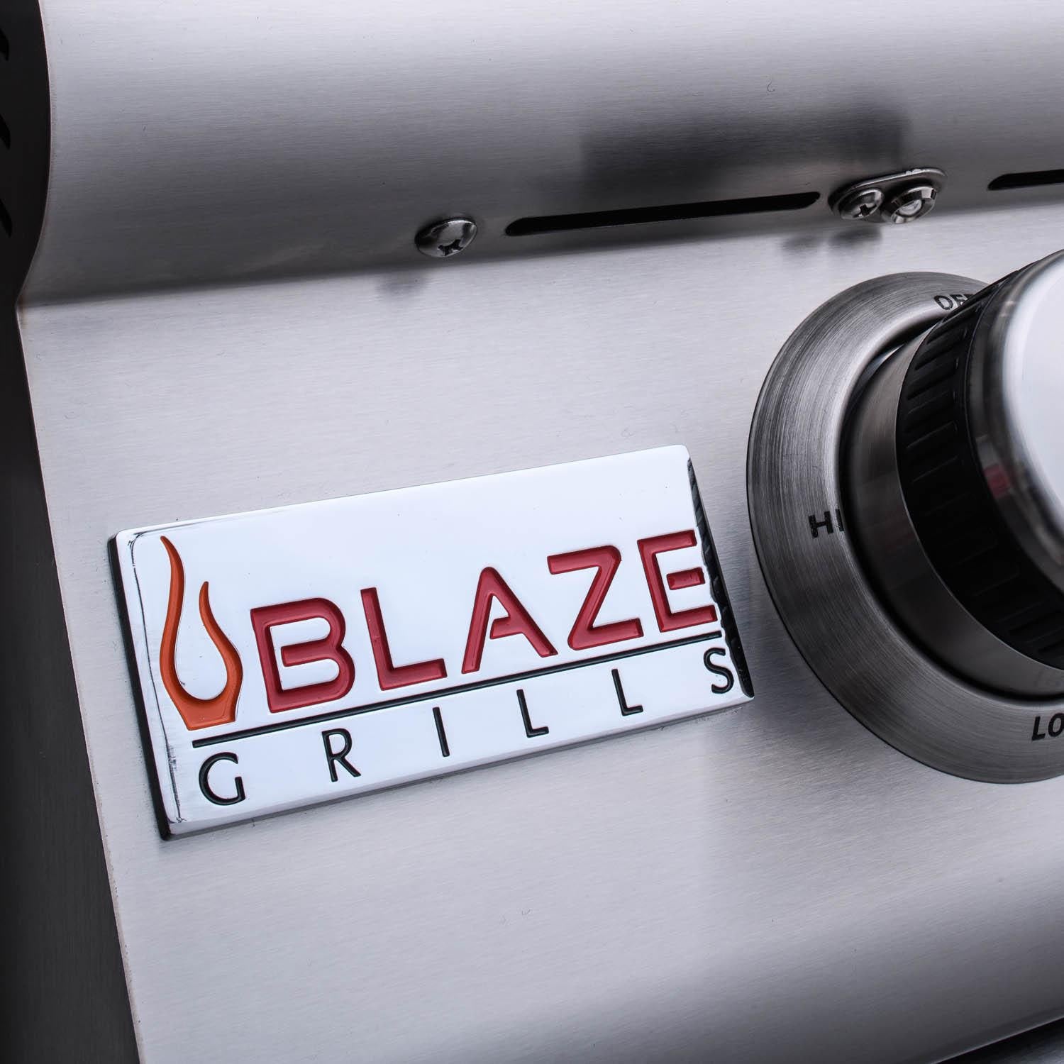 Blaze LTE+ Marine Grade 32-Inch 4-Burner Built-In Gas Grill with Rear Infrared Burner and Grill Lights