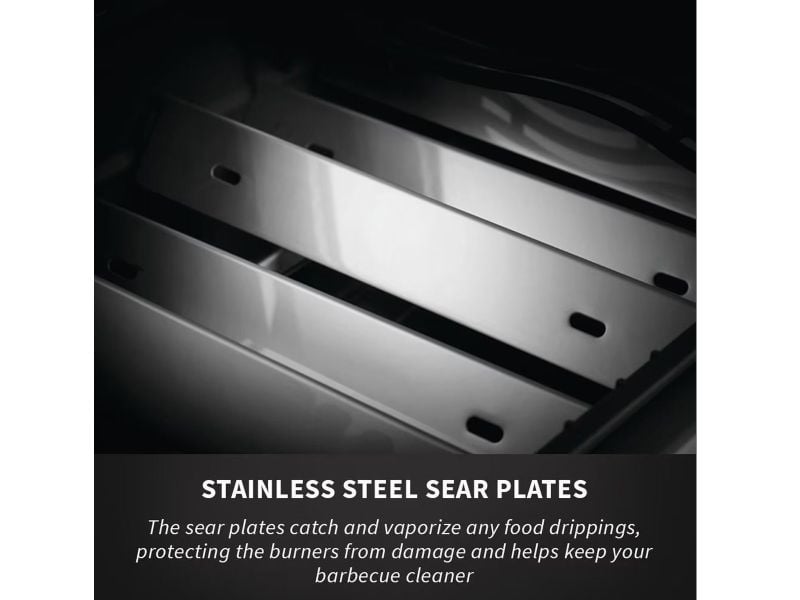 Challenger Designs 7 3/4-Ft Outdoor Kitchen Island with 32-Inch Napoleon Gas Grill, 24-Inch Refrigerator and Sink