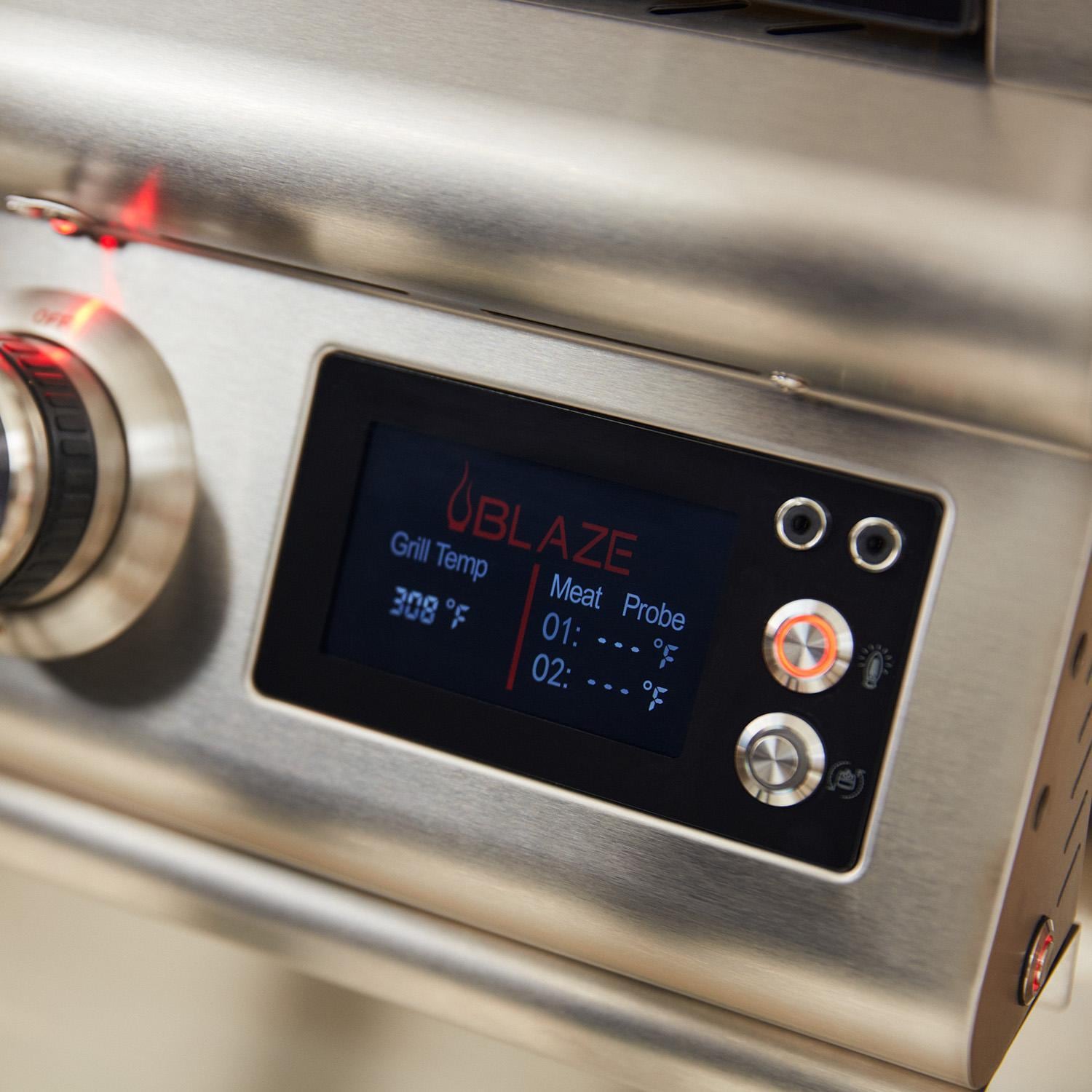 Blaze 26-Inch Countertop Outdoor Oven W/Rotisserie & Countertop Sleeve