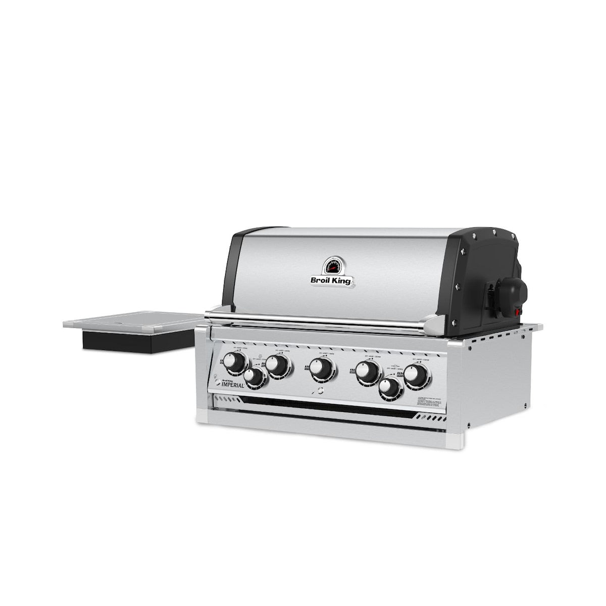 Broil King Imperial S590 5-Burner Built-In Gas Grill With Rotisserie & Side Burner