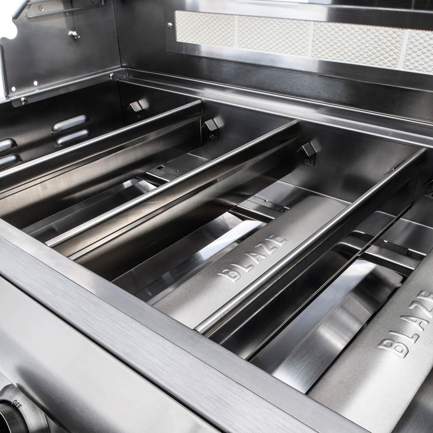 Blaze LTE Marine Grade 32-Inch 4-Burner Built-In Gas Grill with Rear Infrared Burner and Grill Lights (Discontinued)