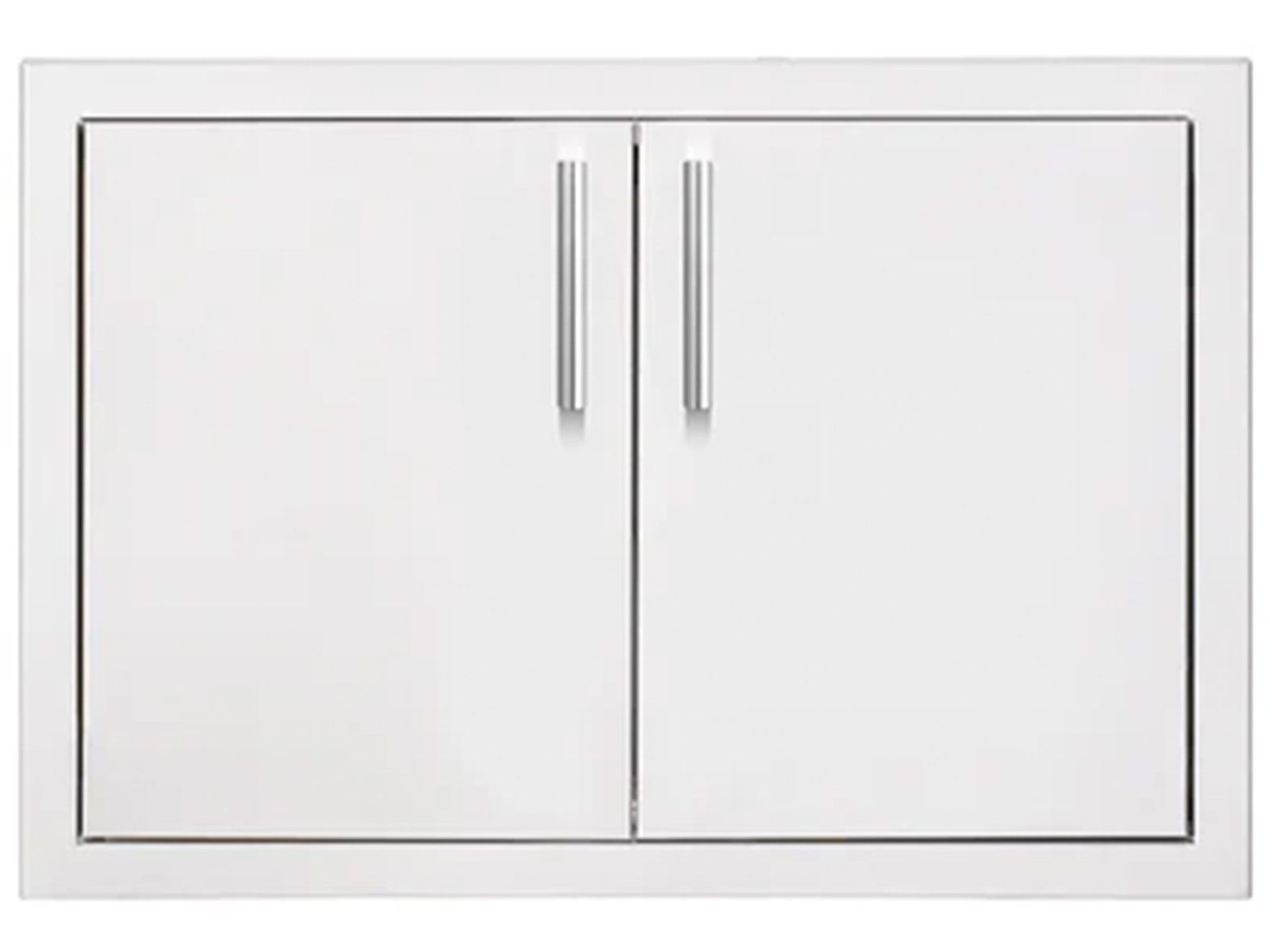 Summerset Stainless Steel Double Access Door with Hidden Hinge