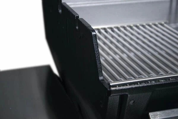 Broilmaster Super Premium Gas Grill On Black Patio Post