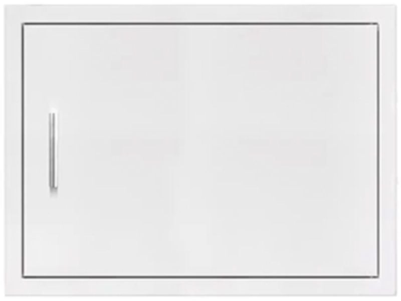 Summerset 27-Inch Stainless Steel Horizontal Single Access Masonry Door with Hidden Hinge