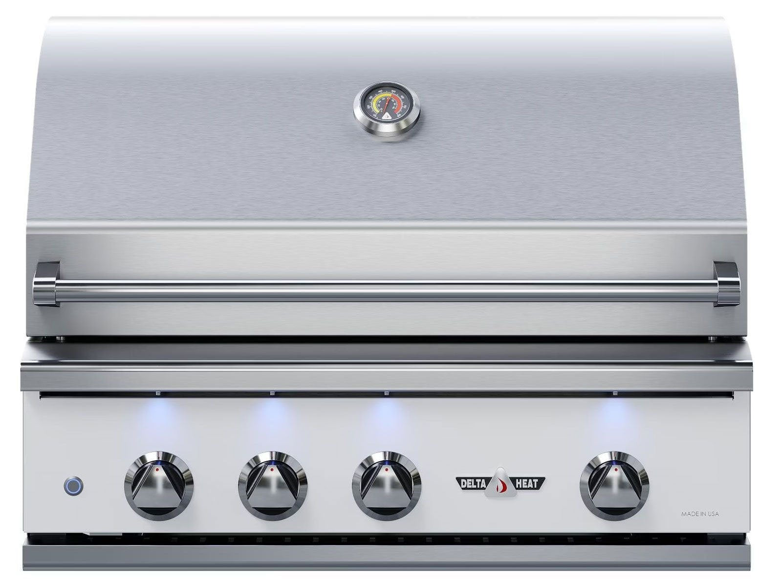 Challenger Designs 6 3/8-Ft Outdoor Kitchen Island with 32-Inch Delta Heat Gas Grill and 24-Inch Dometic Refrigerator