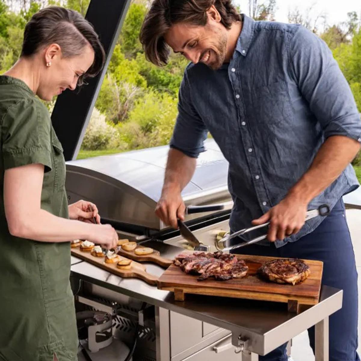 Blackstone Select 36-inch Griddle Air Fryer Combo With Dual Side Tables & Storage Drawers (6006)