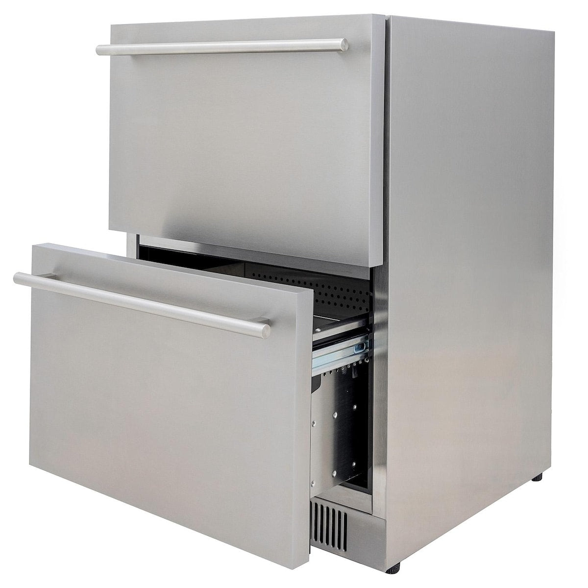 Blaze 23.5-In 5.1 Cu. Ft. Outdoor Rated Double Drawer Refrigerator