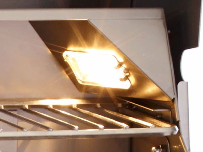 Bull Brahma 38-Inch 5-Burner Built-In Gas Grill With Rear Infrared Burner & Rotisserie Kit