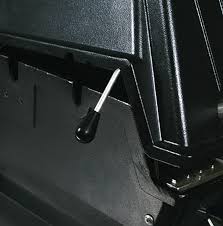 Broilmaster Super Premium Gas Grill On Black Patio Post