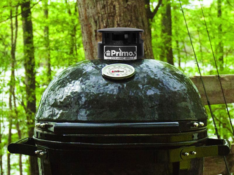 Primo Oval Junior Ceramic Kamado Charcoal Grill