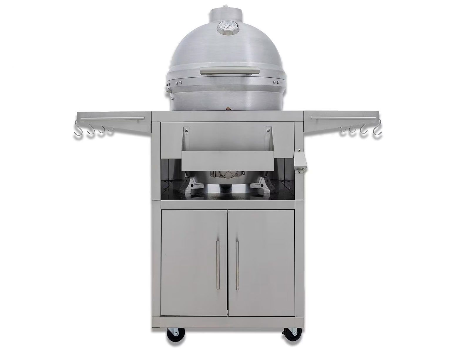 Blaze 20-Inch Cast Aluminum Freestanding Kamado Charcoal Grill